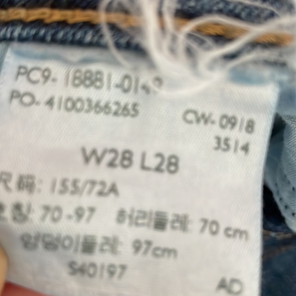 Levi’s 711 skinny size 28 - Picture 11 of 11
